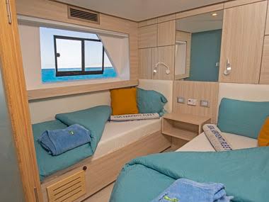 M/Y SS Excellence - Upper Deck Cabins